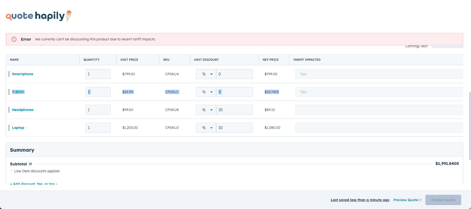 discount control tariffs 3