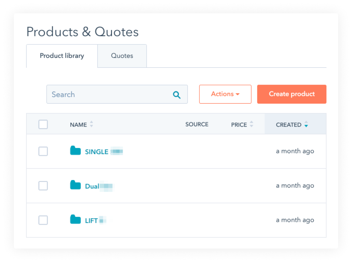 Native Products and Quotes Folder